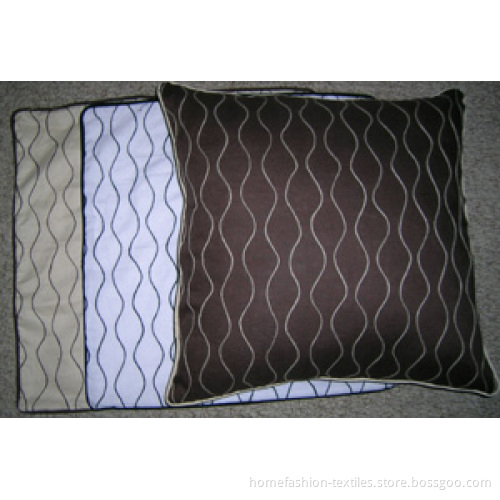 Quilt Faux Suede Cushion (HF7007)